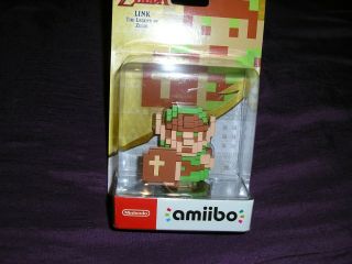 Nintendo Amiibo Legend Of Zelda Series 8 Bit Link