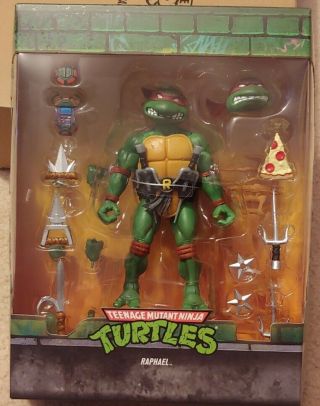 2020 Super7 Teenage Mutant Ninja Turtles Ultimate Raphael 7 " Figure