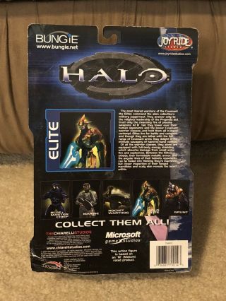 Halo Joyride Series 5 Gold Elite Action Figure Bungie Microsoft Rare 2