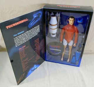 Nib Sideshow James Bond 007 Thunderball Scuba Sean Connery 12 " Action Figure Box