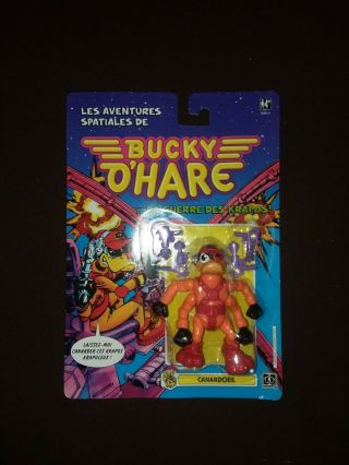 Bucky O Hare Moc Canardoeil French Card 1991 Hasbro Vintage Toy