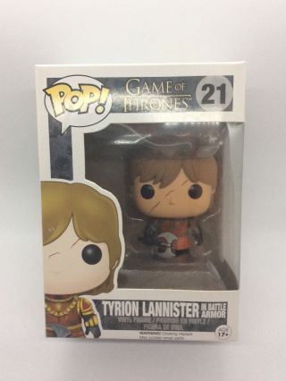 Game Of Thrones Tyrion Lannister Funko Pop Vinyl Figure 21 - Box