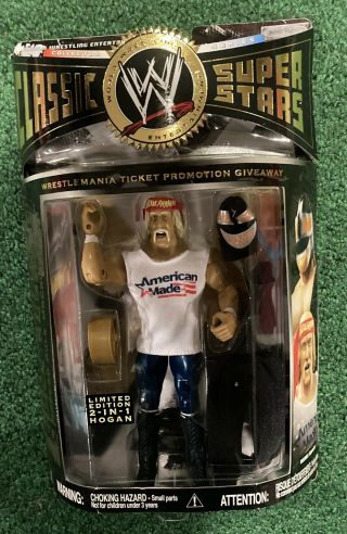 Wwe Hulk Hogan Classic Superstar American Made Figure Wwf Jakks Machine