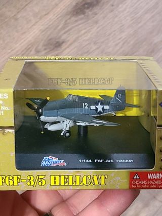 1:144 21st Century Toys Classic Aircraft F6f - 3/5 Hellcat Ultimate Soldier
