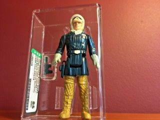 Vintage Star Wars.  Afa 85 No Coo Han Solo.  Very Thick/creamy Applied Paint.  Wow.