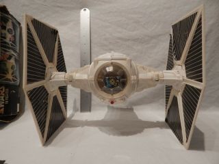 Star Wars Vintage (WHITE) 1977 TIE FIGHTER BOX INSTRUCTIONS Loose Complete 2