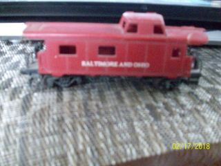 14 K N25 Vintage Ho Scale Train Caboose Car B&o 4068 Baltimore And Ohio
