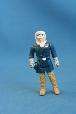 Han Solo Hoth 1980 Vintage Star Wars Action Figure Kenner 80 