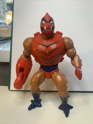 Masters Of The Universe Clawful Figure Vintage Motu Mattel 1981 He - Man