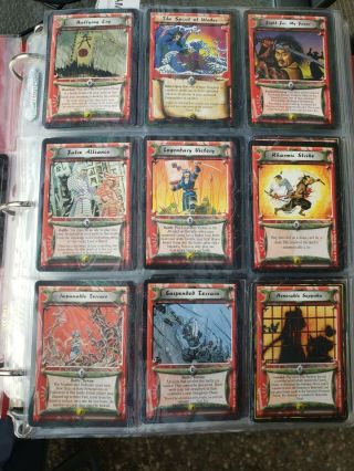 Action Cards Set Of 18 - L5r Legend Of The Five Rings Ccg Imperial Edition