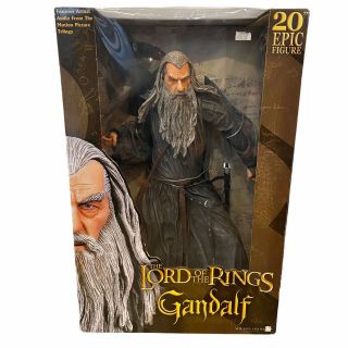 Lord Of The Rings Gandalf 20” Epic Scale Talking Figure 2005 Reel Toys Neca