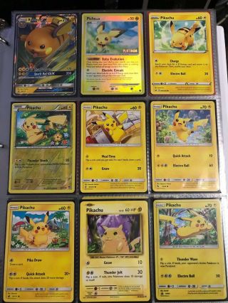 Pokemon Cards Raichu Pichu And Pikachu Evolution Page