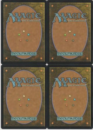 MTG 4X Burning Wish X4 Judgment Magic - LP/NM 2