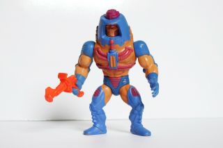 Vintage 1983 Masters Of The Universe Motu Man - E - Faces Complete - Wave 2