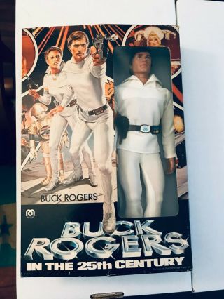 1979 Mego 12 " Buck Rogers 25th Century Figure In Package Mip