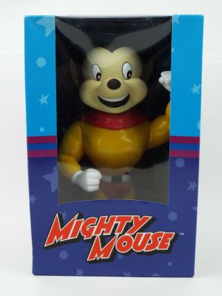 Mighty Mouse Vinyl Figure Toy Dark Horse Deluxe Old Stock 2004