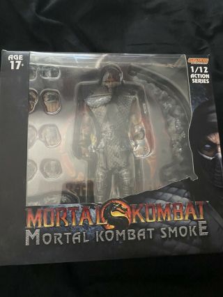 Nycc 2018 Exclusive Storm Collectibles Mortal Kombat Smoke 1/12 Figure Misb