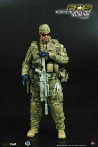 1/6 Scale Soldier Story Us Army Future Combat Systems Fcs Testing Team