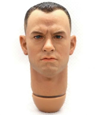 1/6 Scale Action Figure Forrest Gump Dj Custom Tom Hanks Head Sculpt
