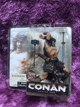 Conan The Barbarian Action Figures By Mcfarlane Toys,  Complete Series 1 Set,  Mib