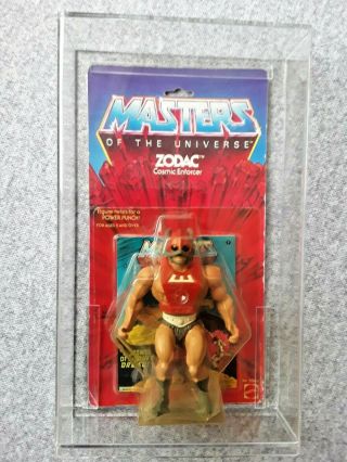Masters Of The Universe Zodac 8 Back Card 1981 Motu He - Man
