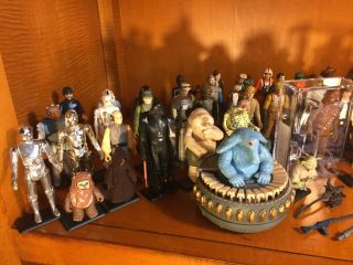 Vintage Star Wars.  First 79.  AFA.  3 Last 17.  Imperial Dignitary_A Wing.  Max Rebo 4