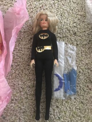 Vintage 1965 Ideal Queen Batgirl Doll Bat Girl 1967 Blonde Sears Exclusive