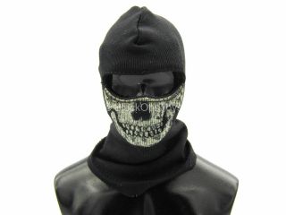 1/6 Scale Toy Phantom - Black Balaclava W/skull Detail