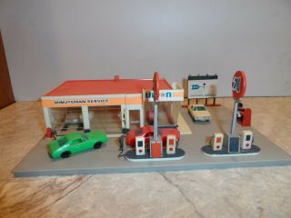 Tyco Vintage Ho Scale Union 76 Gas Station C - 7