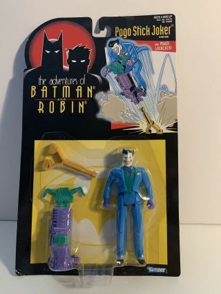 The Adventures Of Batman And Robin Pogo Stick Joker Kenner Action Figure