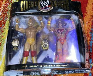 Wwe Classic Superstars Series 5 Hulk Hogan & Ultimate Warrior Limited Edition