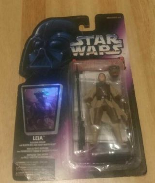 Star Wars Kenner Shadows Of The Empire Princess Leia W/ Blaster & Bounty Helmet