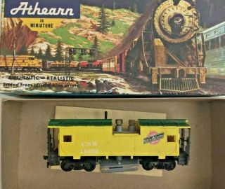 Ho Scale Athearn Chicago Northwestern Track Cleaning Car Cnw 11052 Vintage