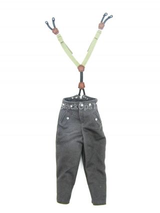 1/6 Scale Toy Wwii - Soldat - German Army - Grey Pants W/suspenders