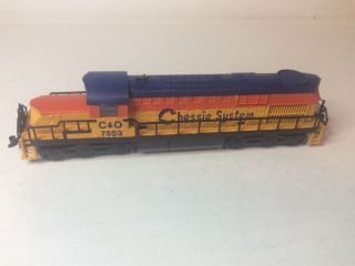 N Scale Model Power Rsd15 Chessie System