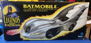 Retro Batmobile By Kenner Legends Of Batman Toy Boxed 1994 Dc Comics