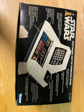 Star Wars Electronic Battle Command Game Toy - 1979 Kenner - Open Box 3