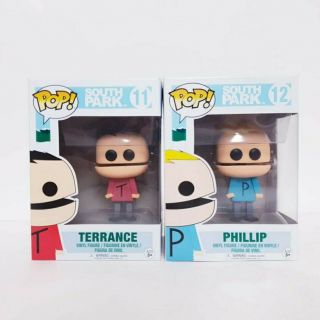 South Park Terrance 11 & Phillip 12 Funko Pop Vinyl Bundle Set