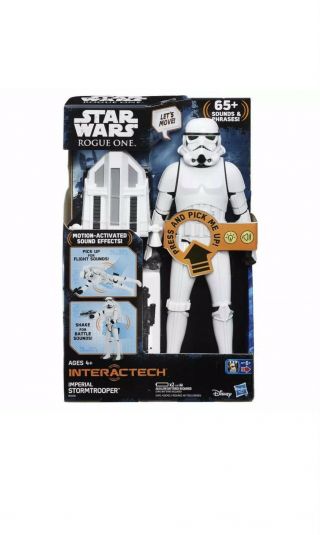 Star Wars Rogue One Imperial Stormtrooper Interactech Sound 12 " Action Figure