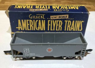 Vintage S Scale American Flyer Open Hopper Car Lne 632 Lehigh England