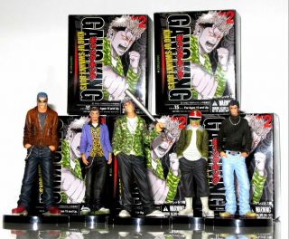Organic Japan Anime Gang King Bad Boys Figure King Of Swanky Boys Vol.  2 5 Boxes