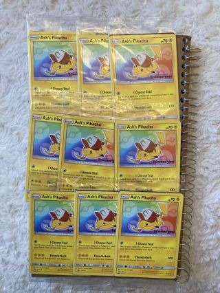 Ash’s Pikachu “i Choose You” Pokemon Movie Promo Card Sm108 X1