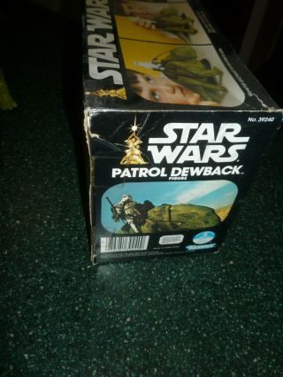 Rare Vintage Star Wars Patrol Dewback Collectors Series in the Box 3