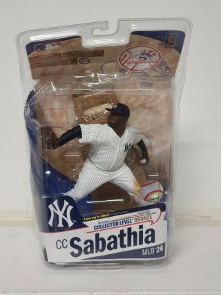Mcfarlane 2010 Cc Sabathia York Yankees Mlb Series 26 [broken Box]