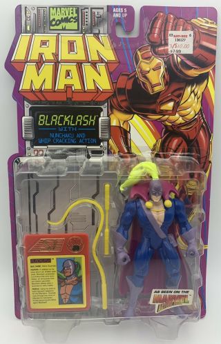 1994 Toy Biz Marvel Action Hour Iron Man Blacklash