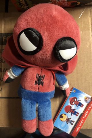 Funko Marvel Comics Spider - Man Homecoming 9” Plushies,  Plush