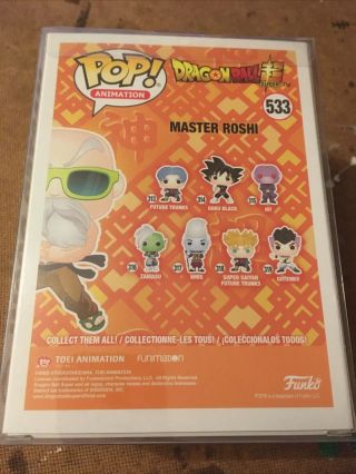 Funko Pop Animation 533 Dragon Ball Z Master Roshi And Protector 3