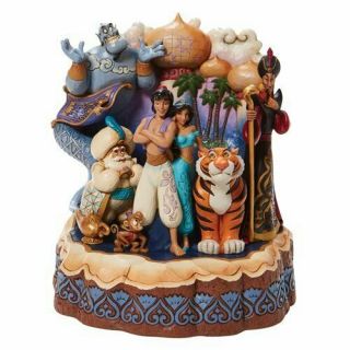 Disney Traditions Aladdin Carved By Heart Jim Shore Statue 2/20 2021