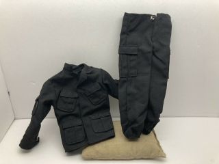 1/6 Scale Gi Joe Dragon 21st Century Kit Bash Black Uniform