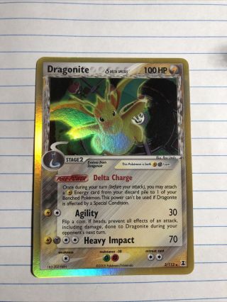 Dragonite - 3/113 Delta Species - Rare Holo - Pokemon Card